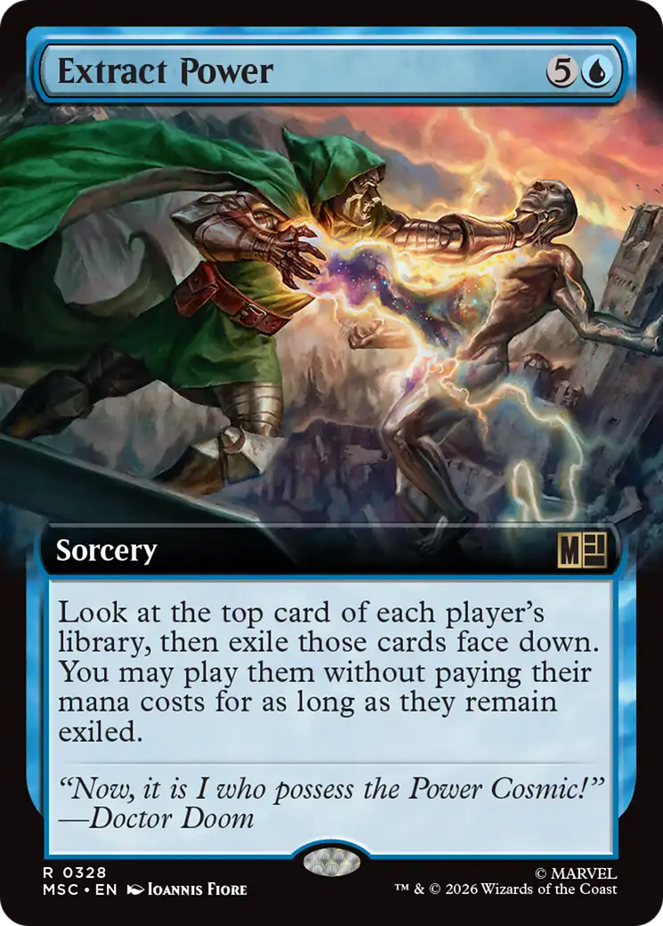 Extract Power (Extended Art) [Marvel Super Heroes Commander] | Impulse Games and Hobbies