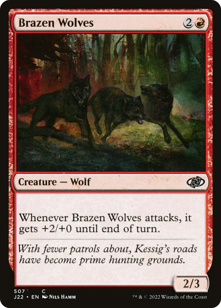 Brazen Wolves [Jumpstart 2022] | Impulse Games and Hobbies