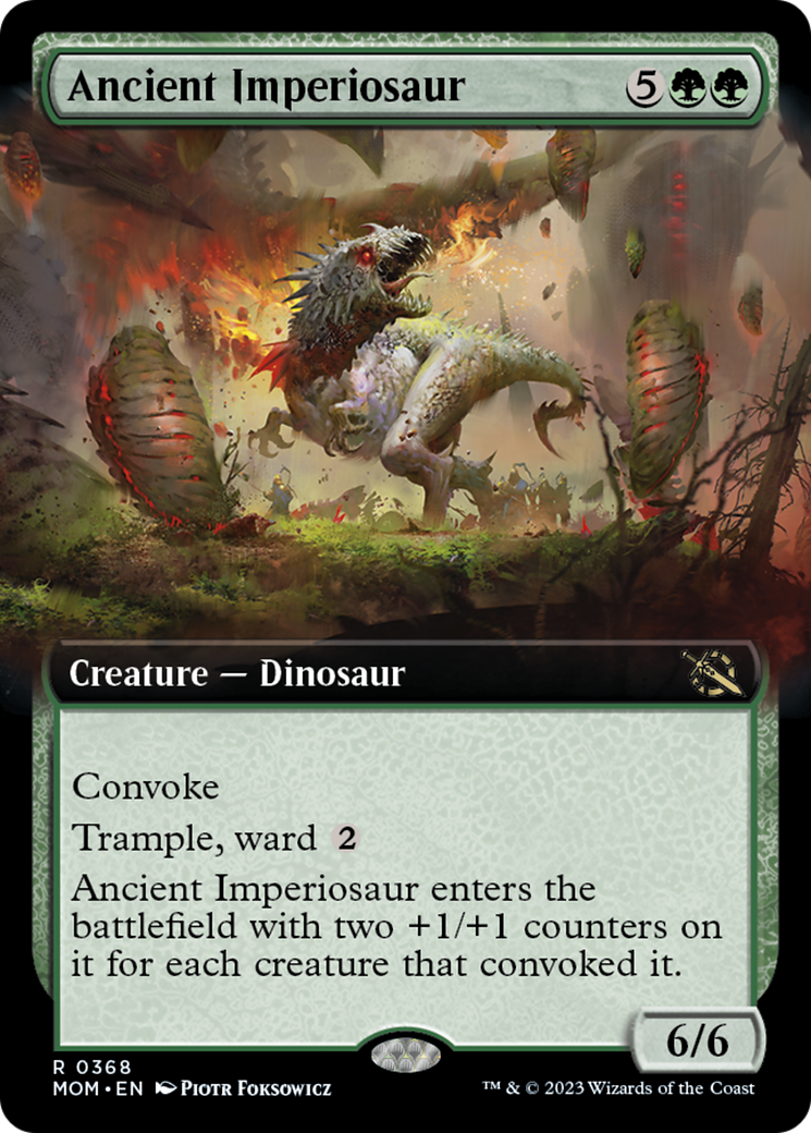 Ancient Imperiosaur (Extended Art) [March of the Machine] | Impulse Games and Hobbies
