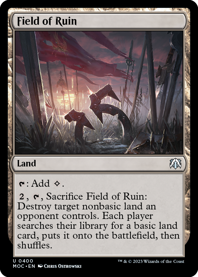 Field of Ruin [March of the Machine Commander] | Impulse Games and Hobbies
