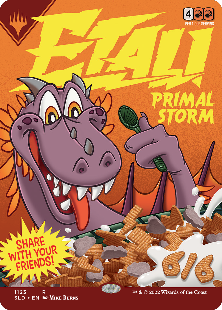 Etali, Primal Storm (Borderless) [Secret Lair Drop Series] | Impulse Games and Hobbies