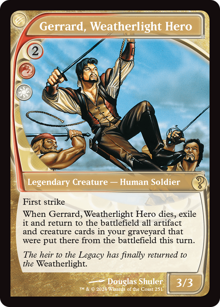 Gerrard, Weatherlight Hero (Future Sight) [Mystery Booster 2] | Impulse Games and Hobbies