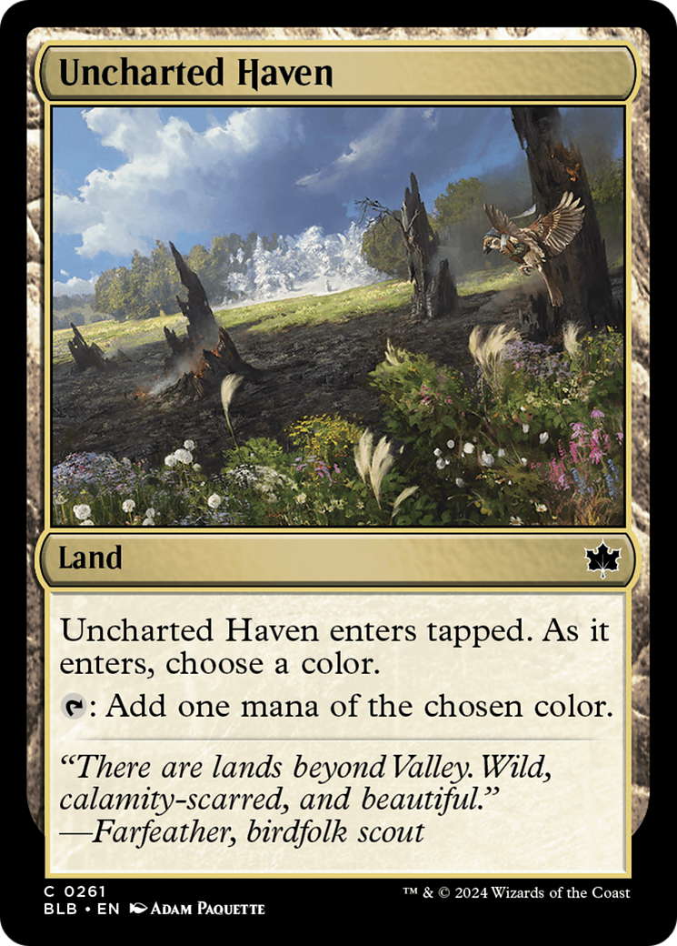Uncharted Haven [Bloomburrow] | Impulse Games and Hobbies