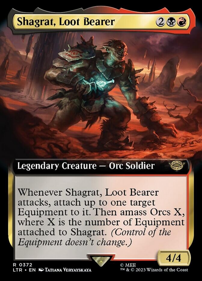 Shagrat, Loot Bearer (Extended Art) [The Lord of the Rings: Tales of Middle-Earth] | Impulse Games and Hobbies