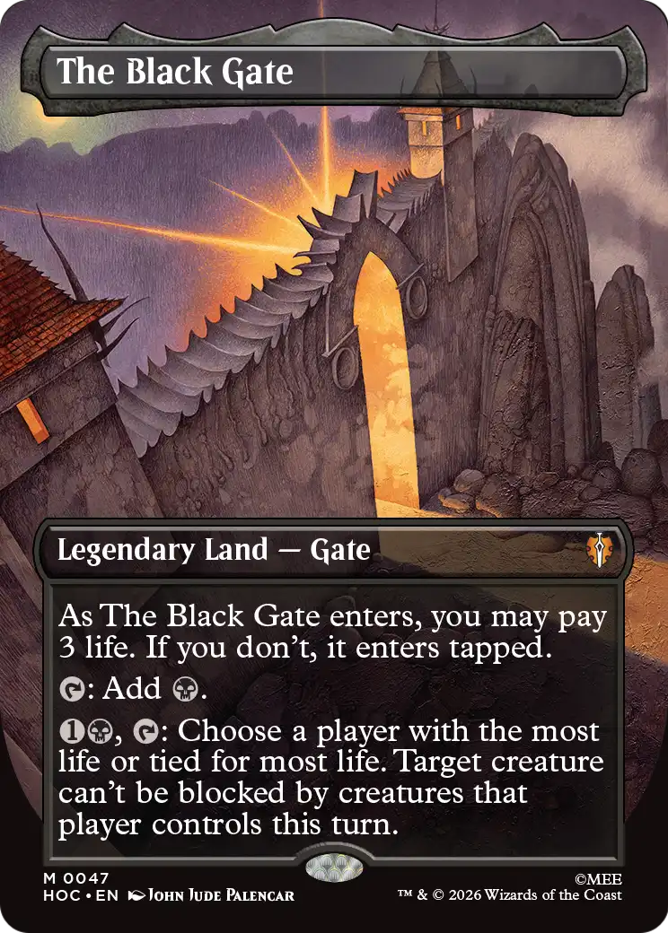 The Black Gate (Borderless) [The Hobbit: Eternal-Legal] | Impulse Games and Hobbies