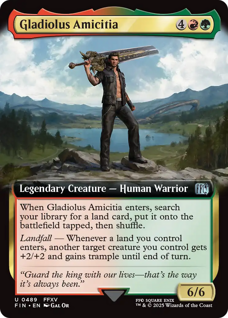 Gladiolus Amicitia (Extended Art) [FINAL FANTASY] | Impulse Games and Hobbies