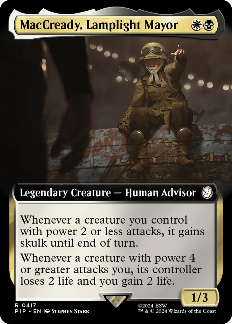 MacCready, Lamplight Mayor (Extended Art) [Fallout] | Impulse Games and Hobbies
