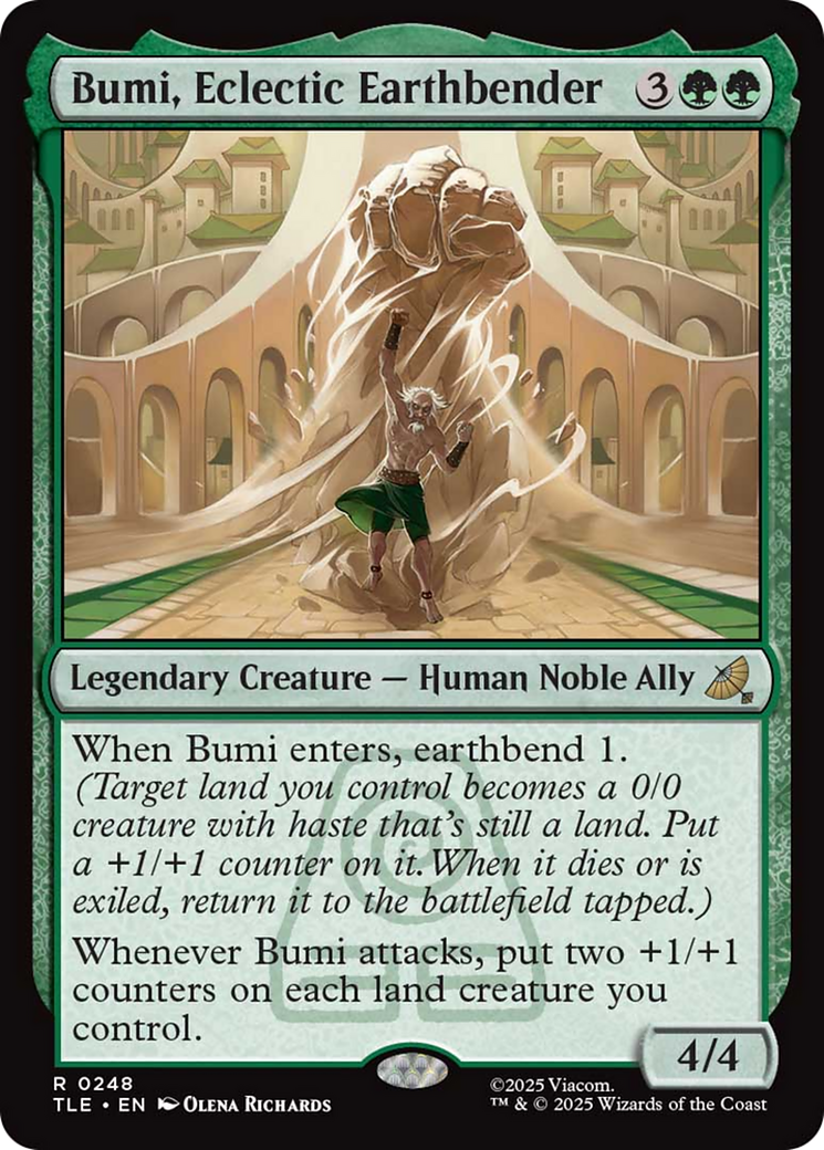 Bumi, Eclectic Earthbender [Avatar: The Last Airbender: Eternal-Legal] | Impulse Games and Hobbies
