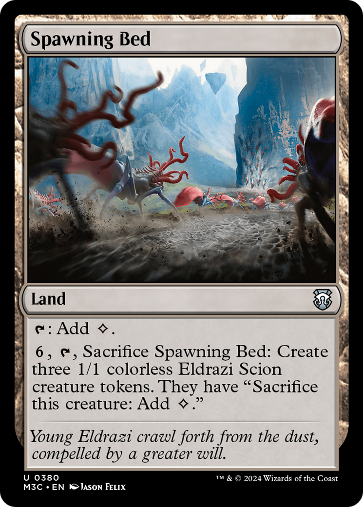Spawning Bed (Ripple Foil) [Modern Horizons 3 Commander] | Impulse Games and Hobbies
