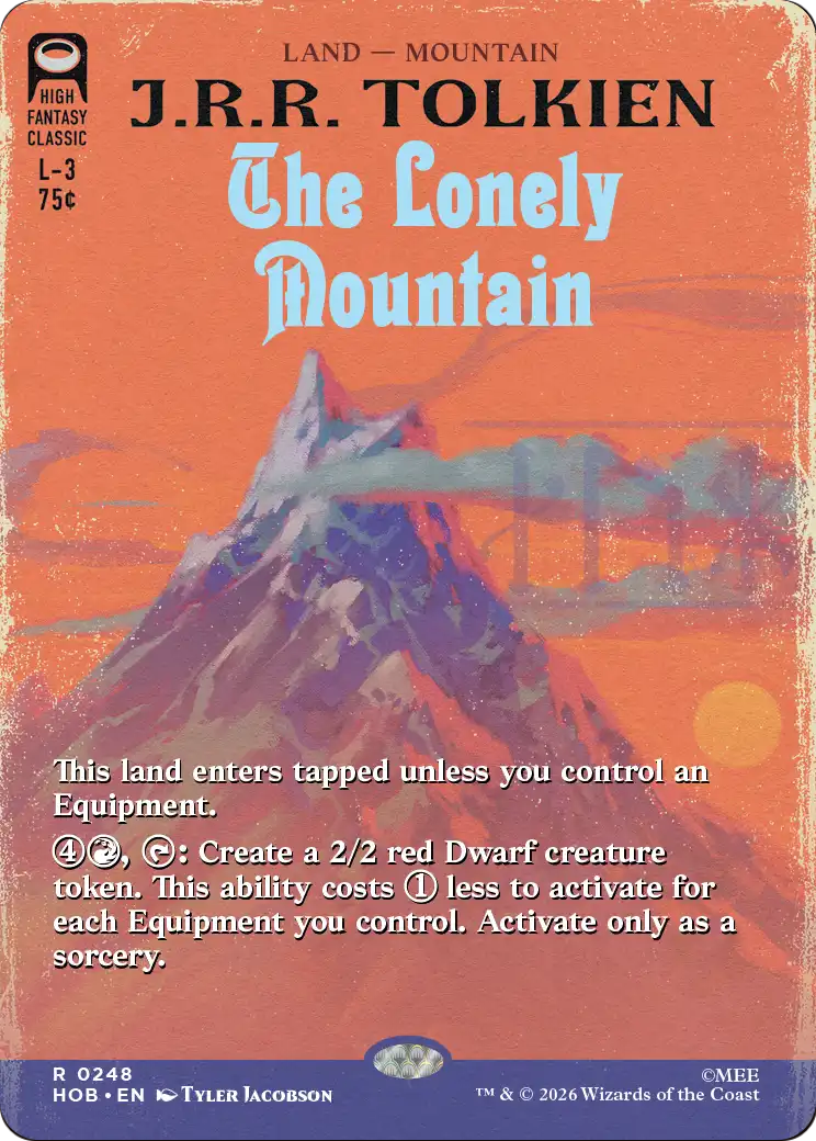 The Lonely Mountain (Borderless) (0248) [The Hobbit] | Impulse Games and Hobbies