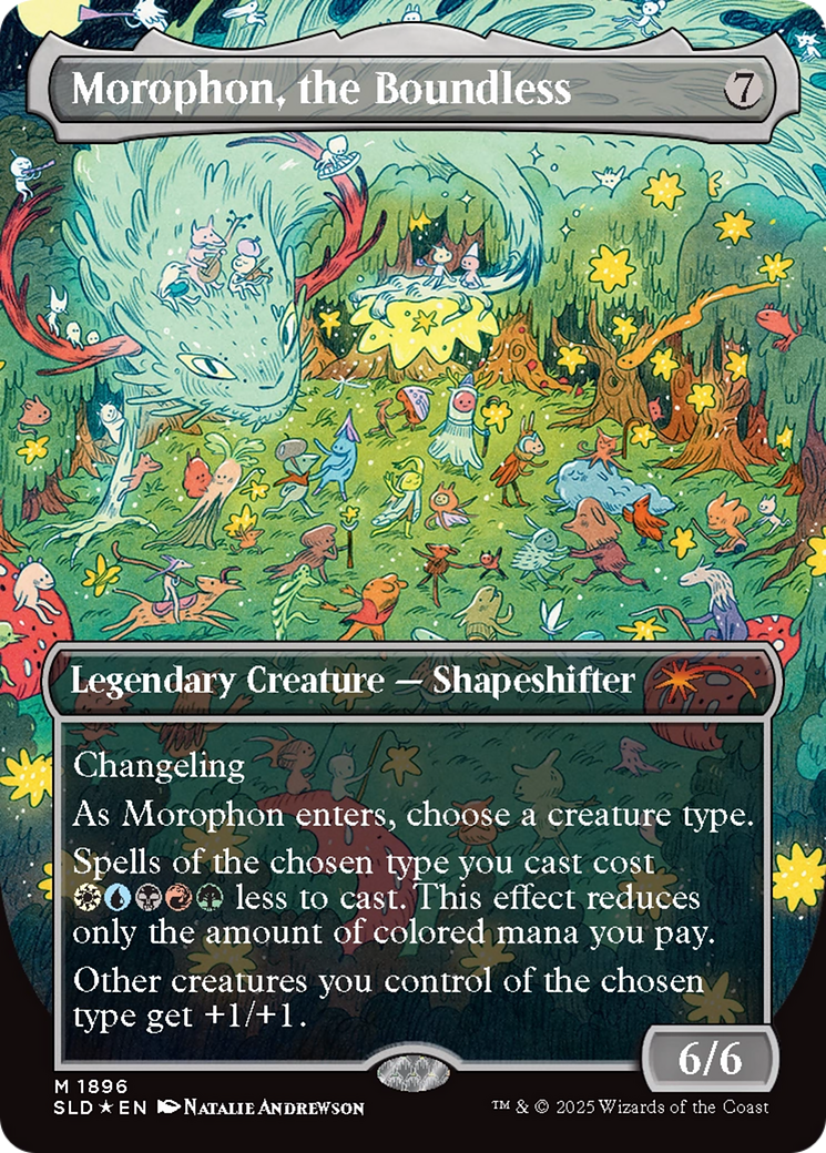 Morophon, the Boundless (Double Rainbow Foil) [Secret Lair Drop Series] | Impulse Games and Hobbies