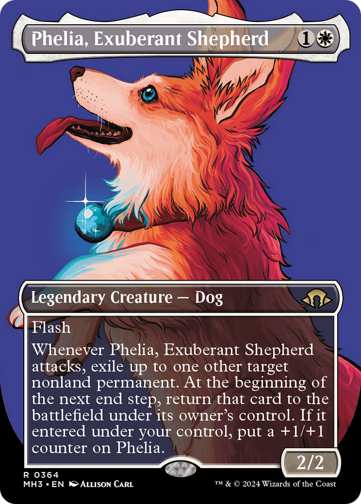 Phelia, Exuberant Shepherd (Borderless) [Modern Horizons 3] | Impulse Games and Hobbies