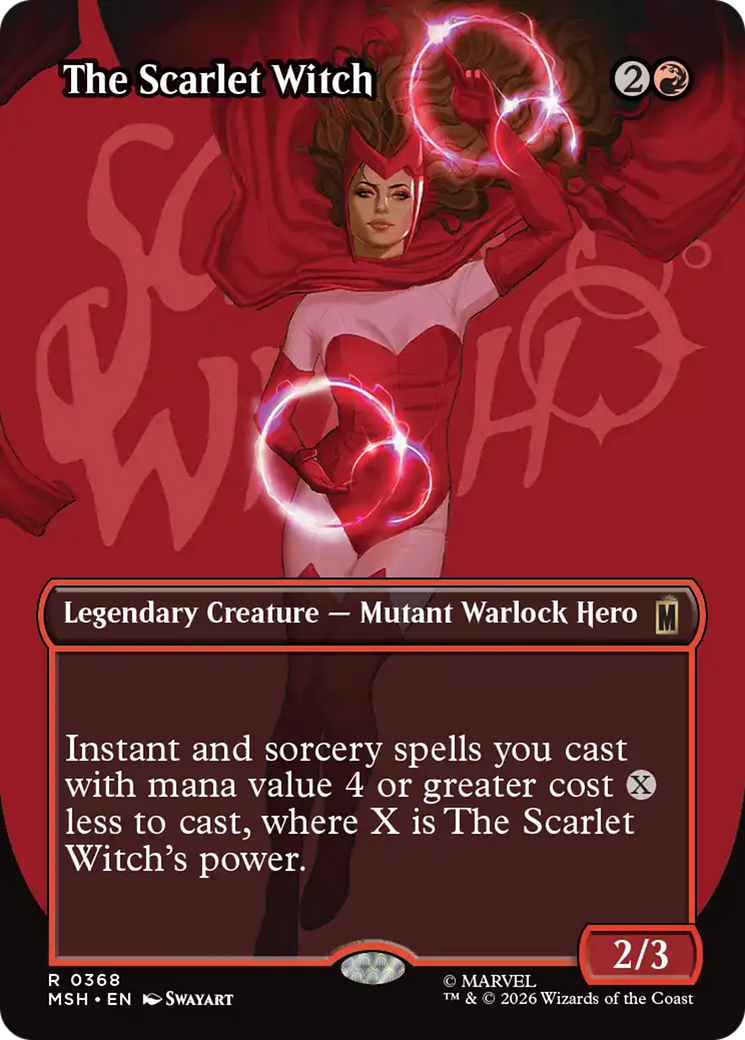 The Scarlet Witch (Borderless) [Marvel Super Heroes] | Impulse Games and Hobbies