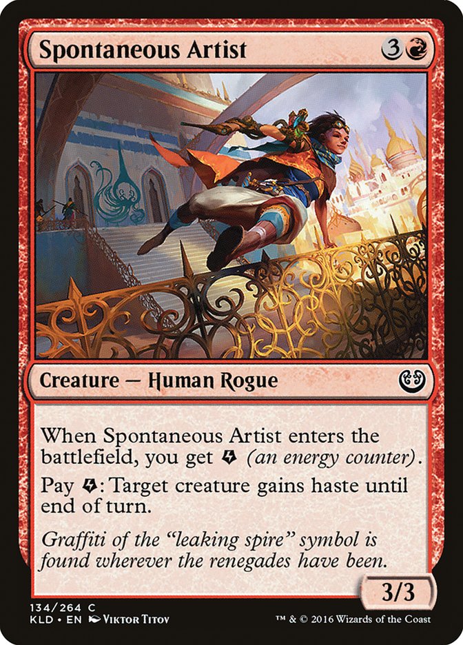 Spontaneous Artist [Kaladesh] | Impulse Games and Hobbies