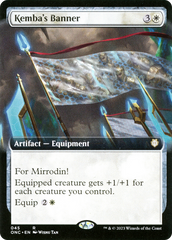 Kemba's Banner (Extended Art) [Phyrexia: All Will Be One Commander] | Impulse Games and Hobbies