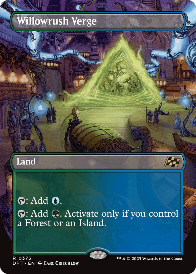 Willowrush Verge (Borderless) [Aetherdrift] | Impulse Games and Hobbies