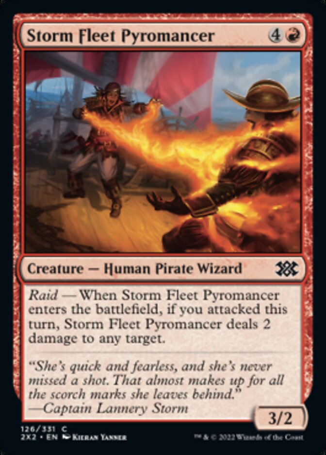 Storm Fleet Pyromancer [Double Masters 2022] | Impulse Games and Hobbies