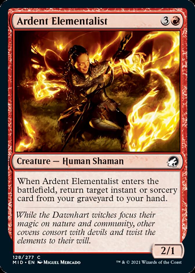 Ardent Elementalist [Innistrad: Midnight Hunt] | Impulse Games and Hobbies