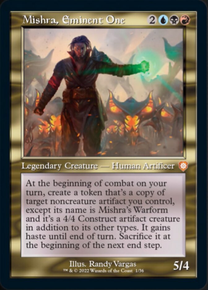 Mishra, Eminent One (001) (Retro) [The Brothers' War Commander] | Impulse Games and Hobbies
