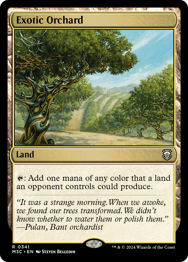 Exotic Orchard (Ripple Foil) [Modern Horizons 3 Commander] | Impulse Games and Hobbies