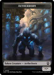 Aetherborn // Thopter Double-Sided Token [Modern Horizons 3 Commander Tokens] | Impulse Games and Hobbies