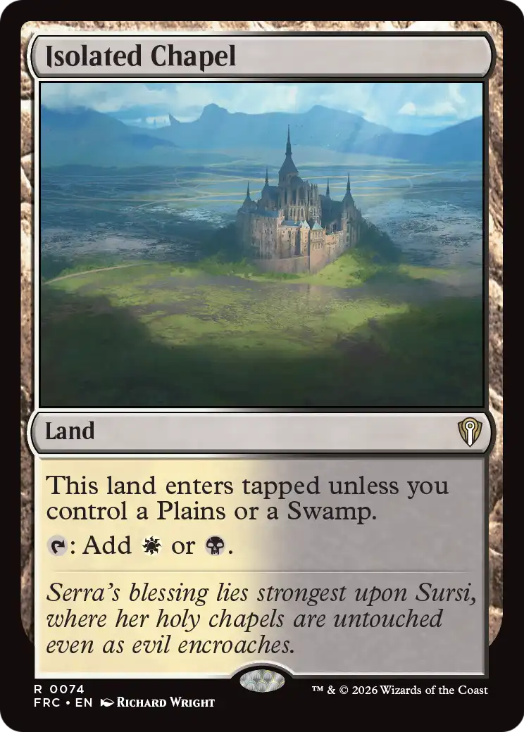 Isolated Chapel [Reality Fracture Commander] | Impulse Games and Hobbies