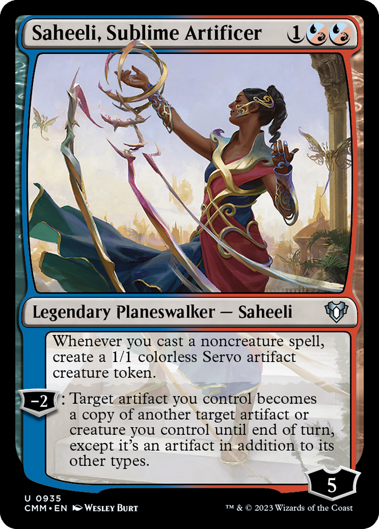 Saheeli, Sublime Artificer [Commander Masters] | Impulse Games and Hobbies