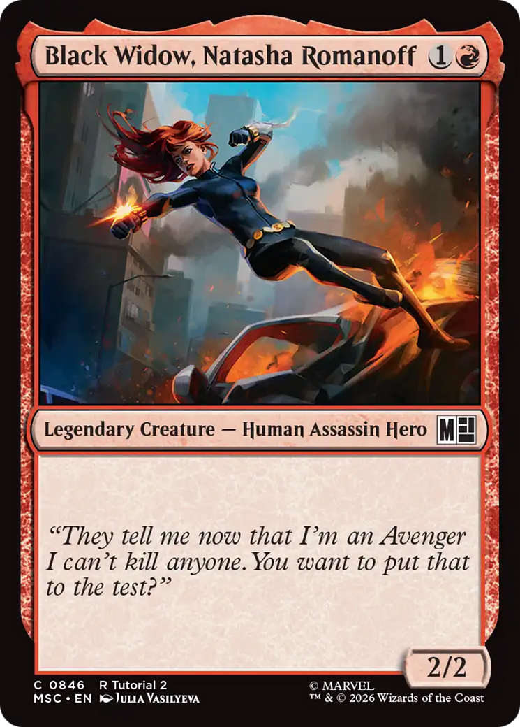 Black Widow, Natasha Romanoff [Marvel Super Heroes Commander] | Impulse Games and Hobbies