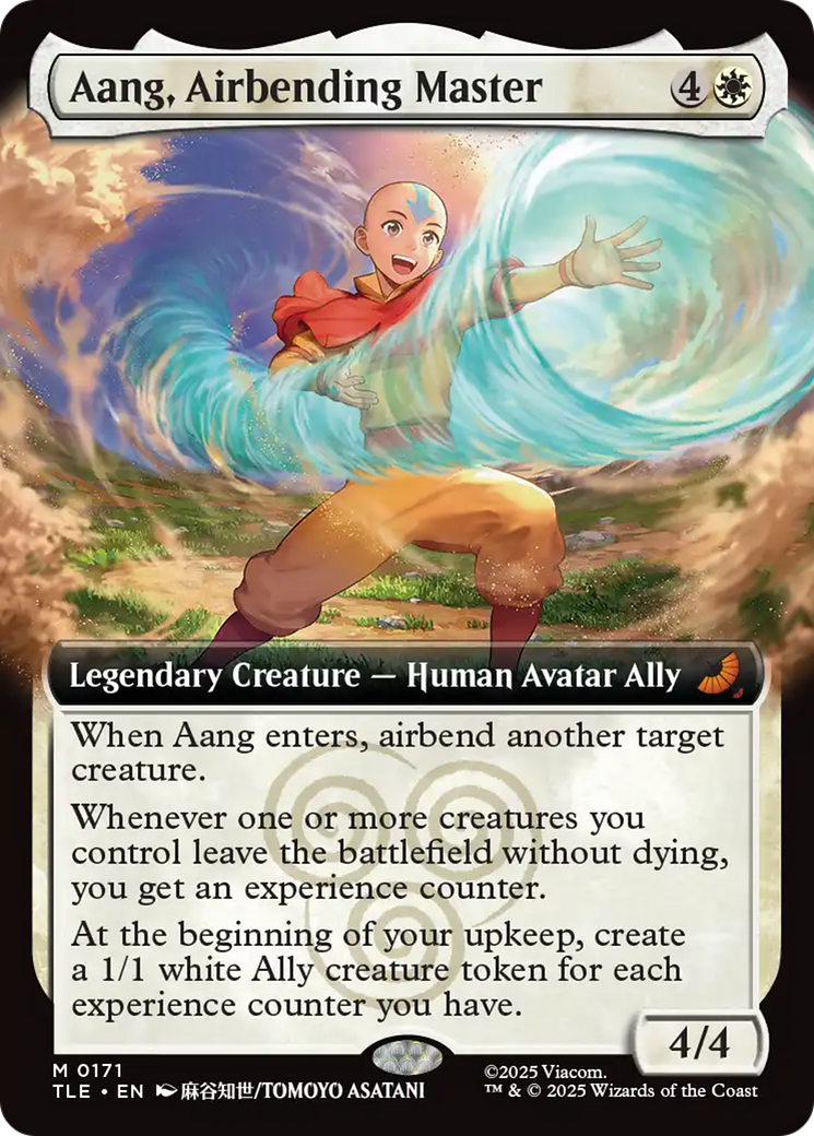 Aang, Airbending Master (Extended Art) [Avatar: The Last Airbender: Eternal-Legal] | Impulse Games and Hobbies