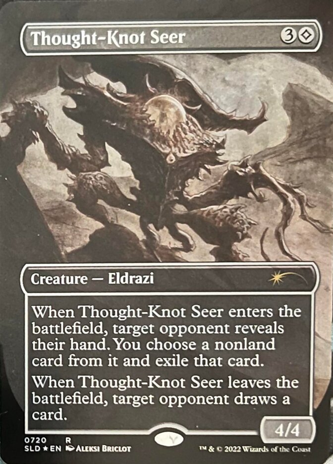 Thought-Knot Seer (720) (Borderless) [Secret Lair Drop Promos] | Impulse Games and Hobbies