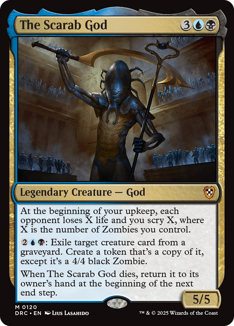 The Scarab God [Aetherdrift Commander] | Impulse Games and Hobbies