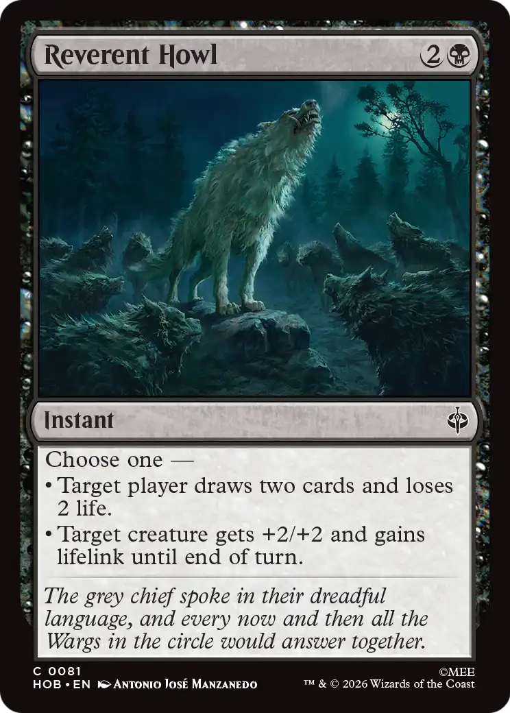 Reverent Howl [The Hobbit] | Impulse Games and Hobbies