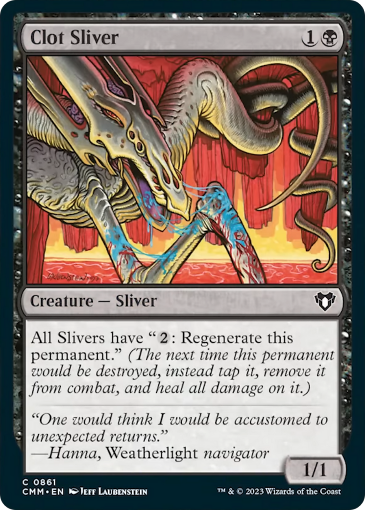 Clot Sliver [Commander Masters] | Impulse Games and Hobbies