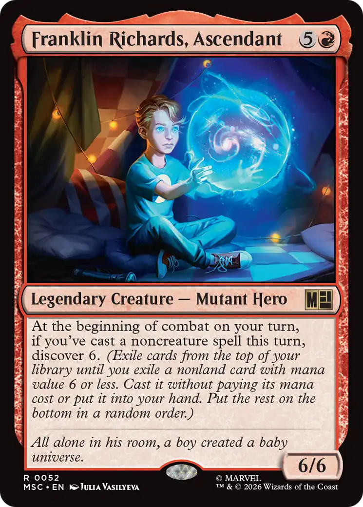 Franklin Richards, Ascendant (Surge Foil) [Marvel Super Heroes Commander] | Impulse Games and Hobbies