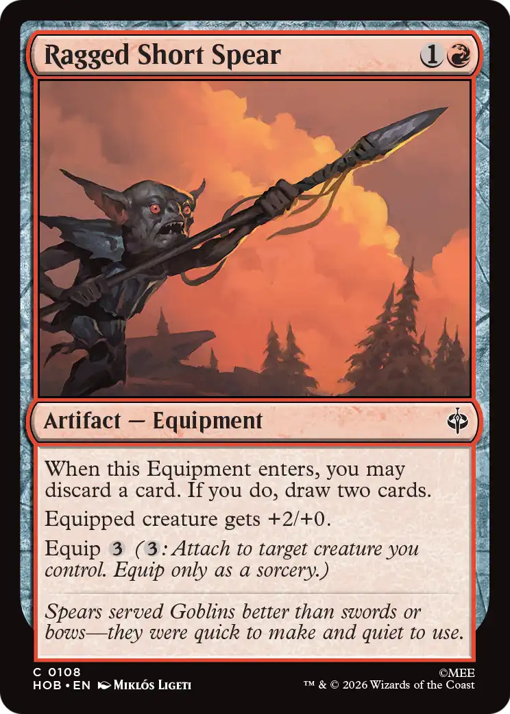 Ragged Short Spear [The Hobbit] | Impulse Games and Hobbies