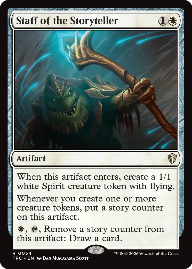 Staff of the Storyteller [Reality Fracture Commander] | Impulse Games and Hobbies
