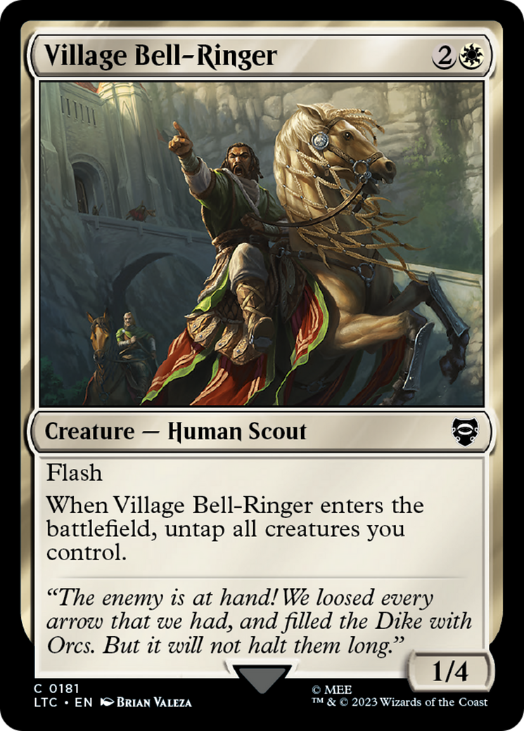 Village Bell-Ringer [The Lord of the Rings: Tales of Middle-Earth Commander] | Impulse Games and Hobbies