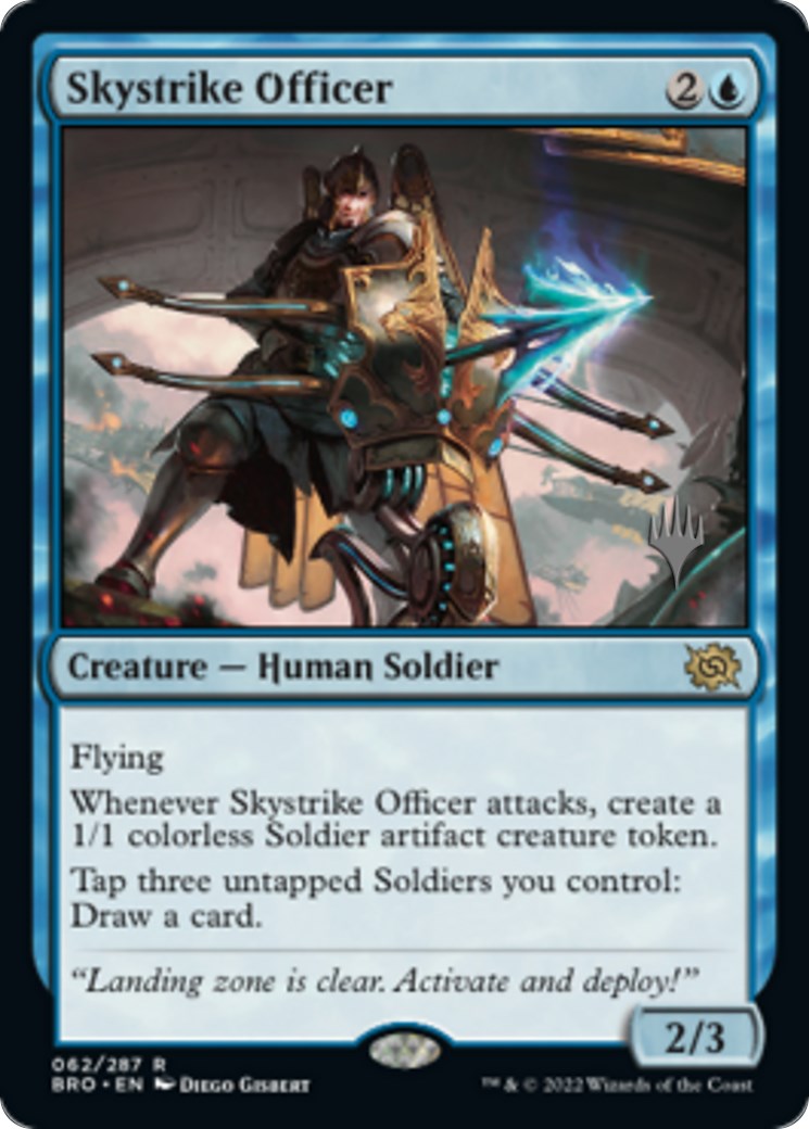 Skystrike Officer (Promo Pack) [The Brothers' War Promos] | Impulse Games and Hobbies