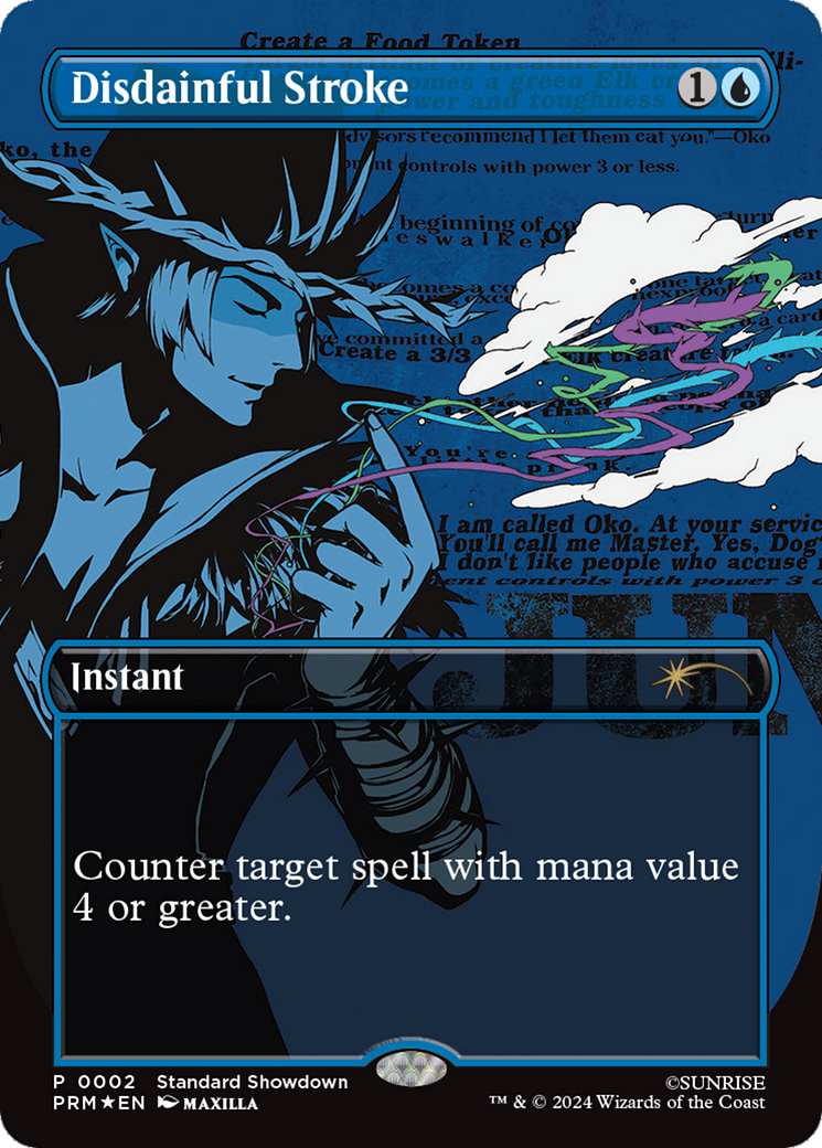 Disdainful Stroke [Standard Showdown Promos] | Impulse Games and Hobbies