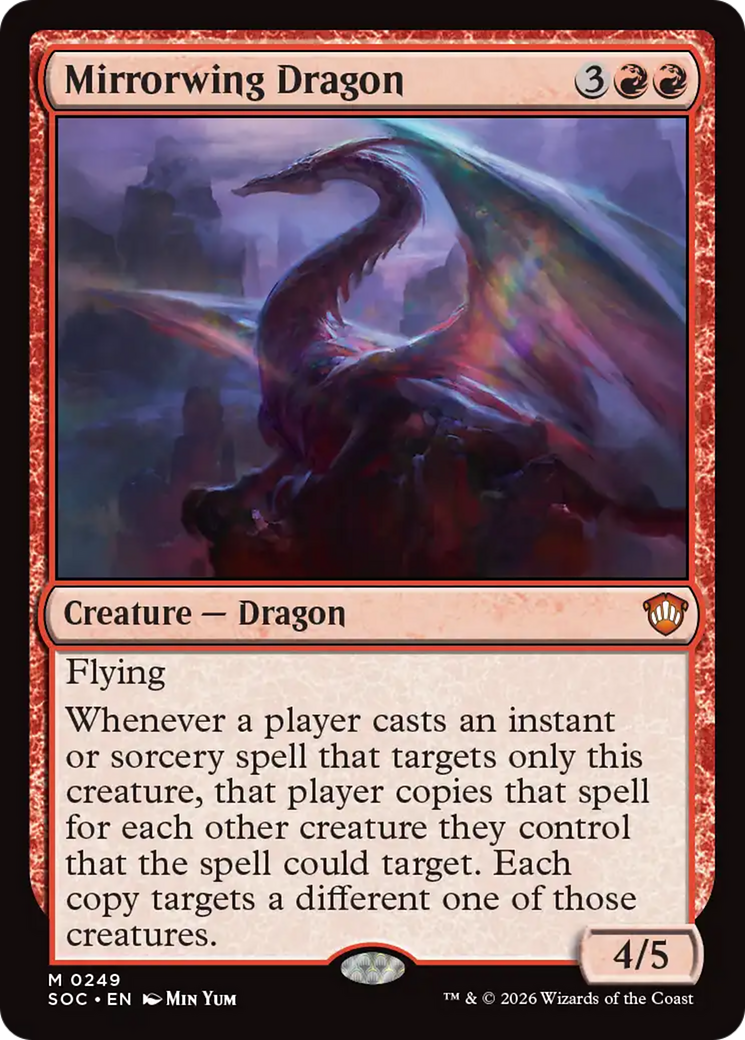 Mirrorwing Dragon [Secrets of Strixhaven Commander] | Impulse Games and Hobbies