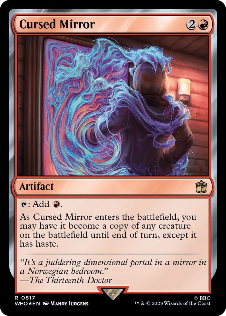 Cursed Mirror (Surge Foil) [Doctor Who] | Impulse Games and Hobbies