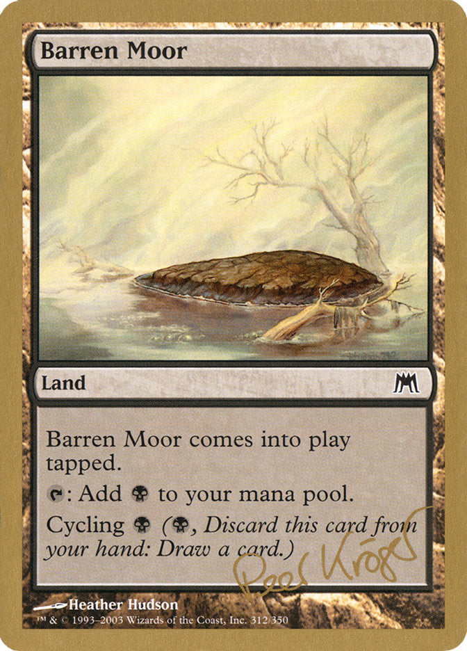 Barren Moor (Peer Kroger) [World Championship Decks 2003] | Impulse Games and Hobbies