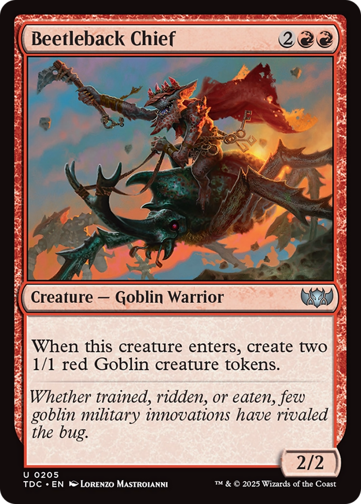 Beetleback Chief [Tarkir: Dragonstorm Commander] | Impulse Games and Hobbies