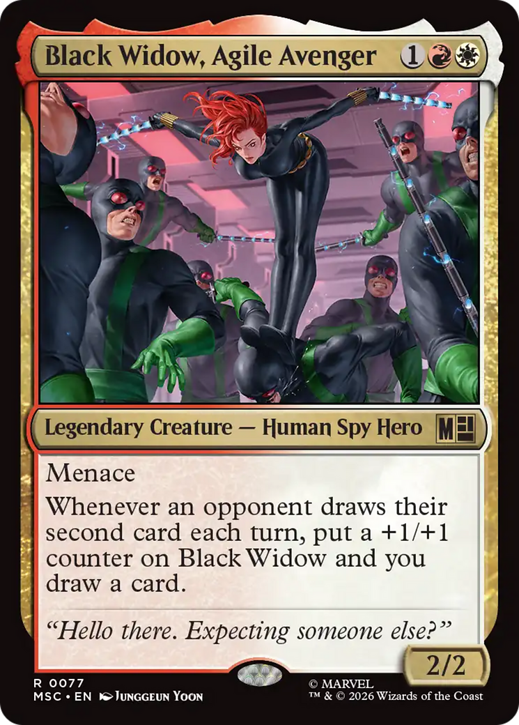 Black Widow, Agile Avenger [Marvel Super Heroes Commander] | Impulse Games and Hobbies