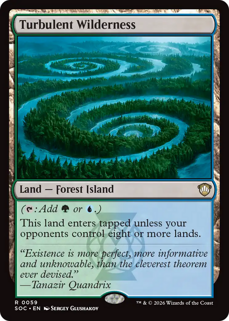 Turbulent Wilderness [Secrets of Strixhaven Commander] | Impulse Games and Hobbies
