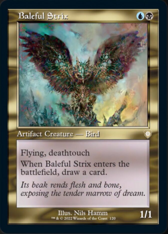 Baleful Strix (Retro) [The Brothers' War Commander] | Impulse Games and Hobbies