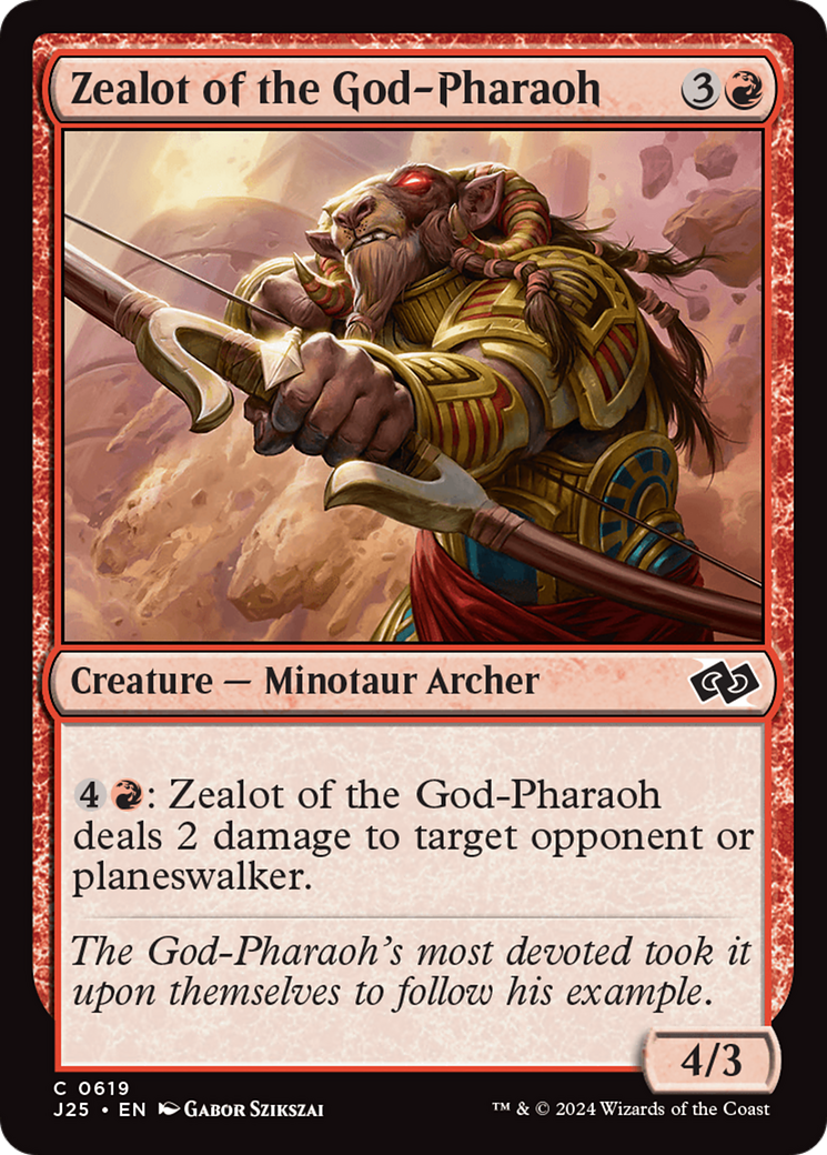 Zealot of the God-Pharaoh [Foundations Jumpstart] | Impulse Games and Hobbies