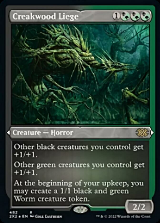 Creakwood Liege (Foil Etched) [Double Masters 2022] | Impulse Games and Hobbies