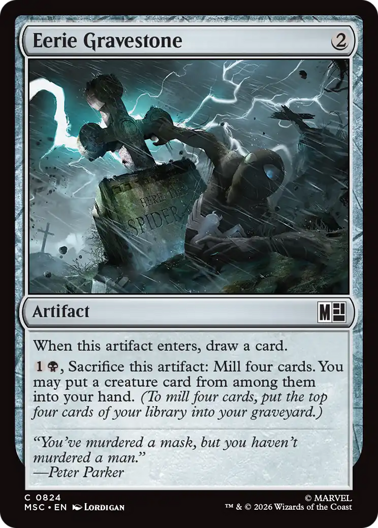 Eerie Gravestone [Marvel Super Heroes Commander] | Impulse Games and Hobbies