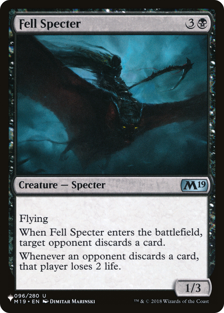 Fell Specter [The List Reprints] | Impulse Games and Hobbies